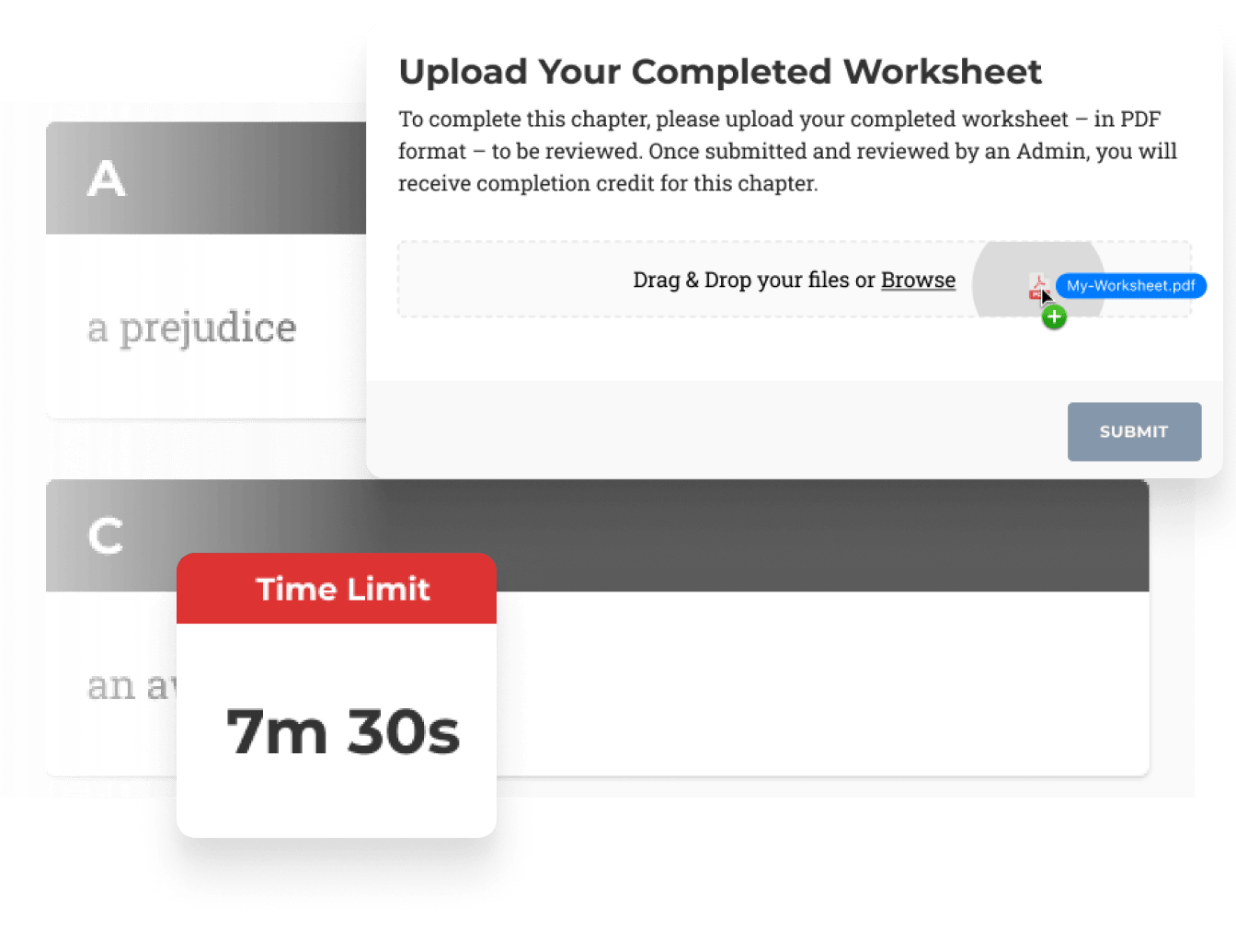 Master Your Skills With Advanced Testing Leverage our cutting-edge system to challenge your knowledge through superior, interactive assessments. Track your progress, refine your techniques, and prepare for the next level of your transformation.