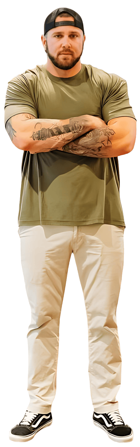 My $1,200 Wake-Up Call And a Journey from Addiction to Empire I'm David Harkins, and I went from homeless high school dropout and drug addict to building four multi-million dollar trade companies and a successful real estate investment business. I started with just $1,200 and zero business experience, but I discovered something critical—external success is impossible without internal transformation. I've helped men like Tyler transform their lives using this exact system. Tyler was lost, broke, and stuck in life. He used this process to become a six-figure entrepreneur in the trades, earning over $100,000 annually. The difference wasn't just business tactics—it was fixing himself first, then building from a solid foundation. Now I'm sharing this complete transformation system with men ready to break free from the rat race and build a life they're proud of. This isn't theory—this is the proven path I walked and the same strategies my clients use to achieve real freedom.